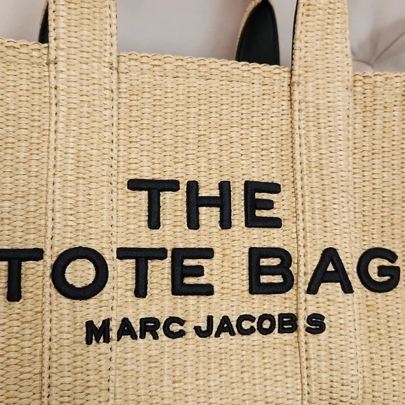 Final Price Drop Marc Jacobs Woven Tote Small - Picture 3 of 11